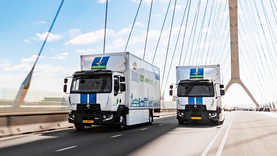 Camion de De Klok Logistics