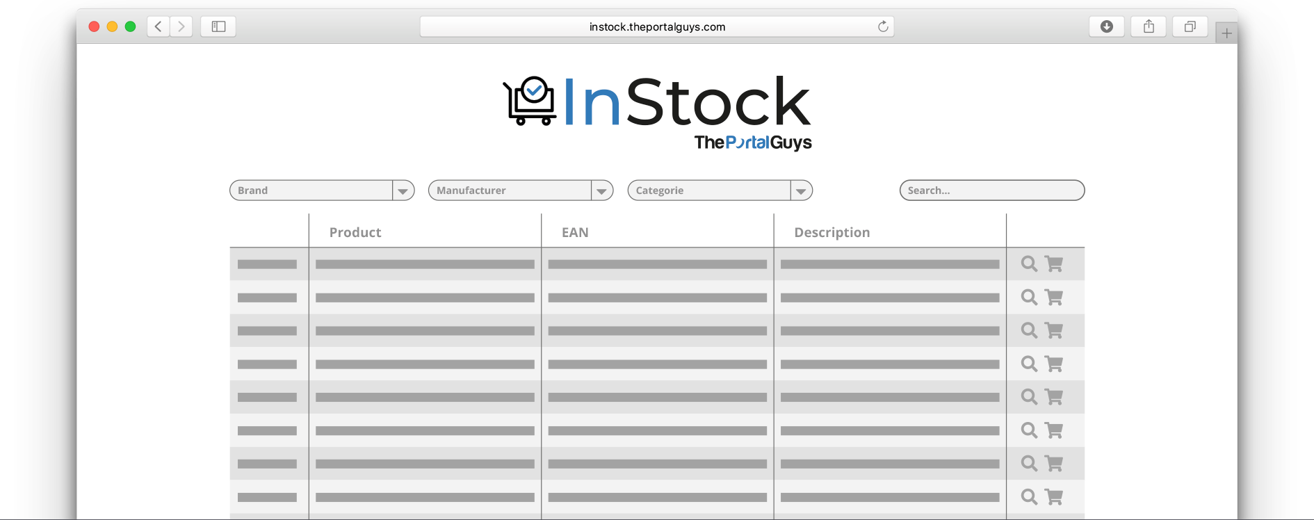 Instock van The Portal Guys